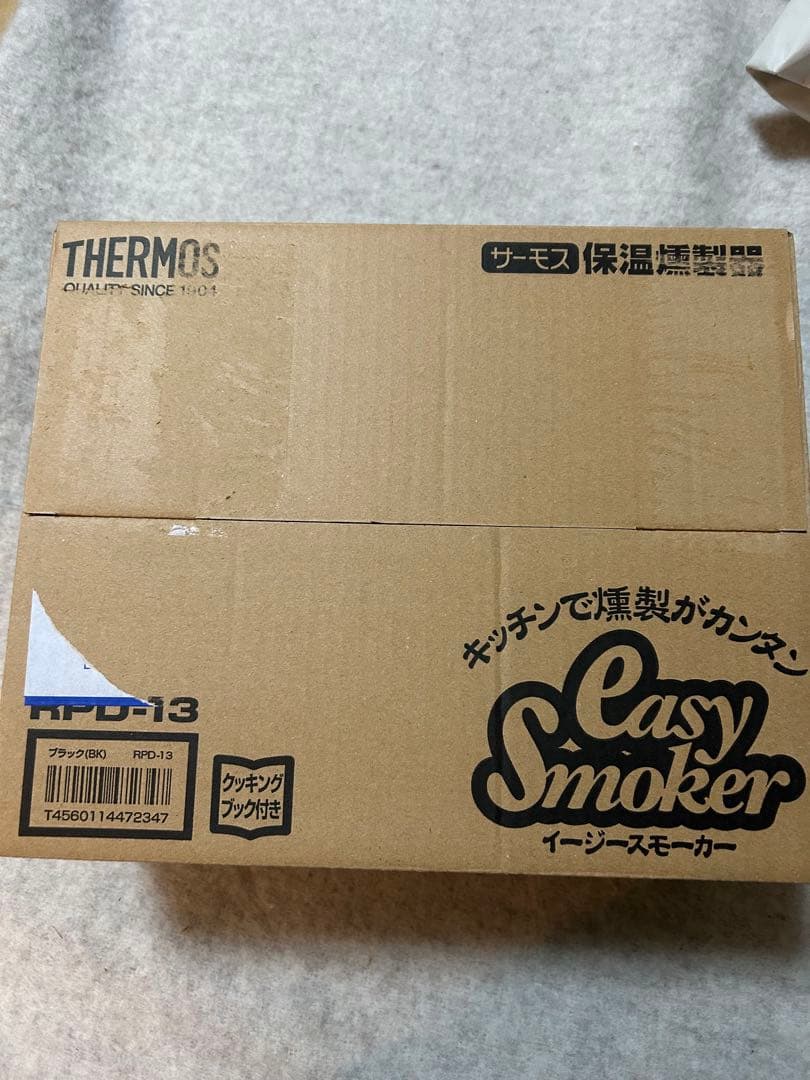 サーモス 保温燻製器 イージースモーカー ブラック RPD-13 BK