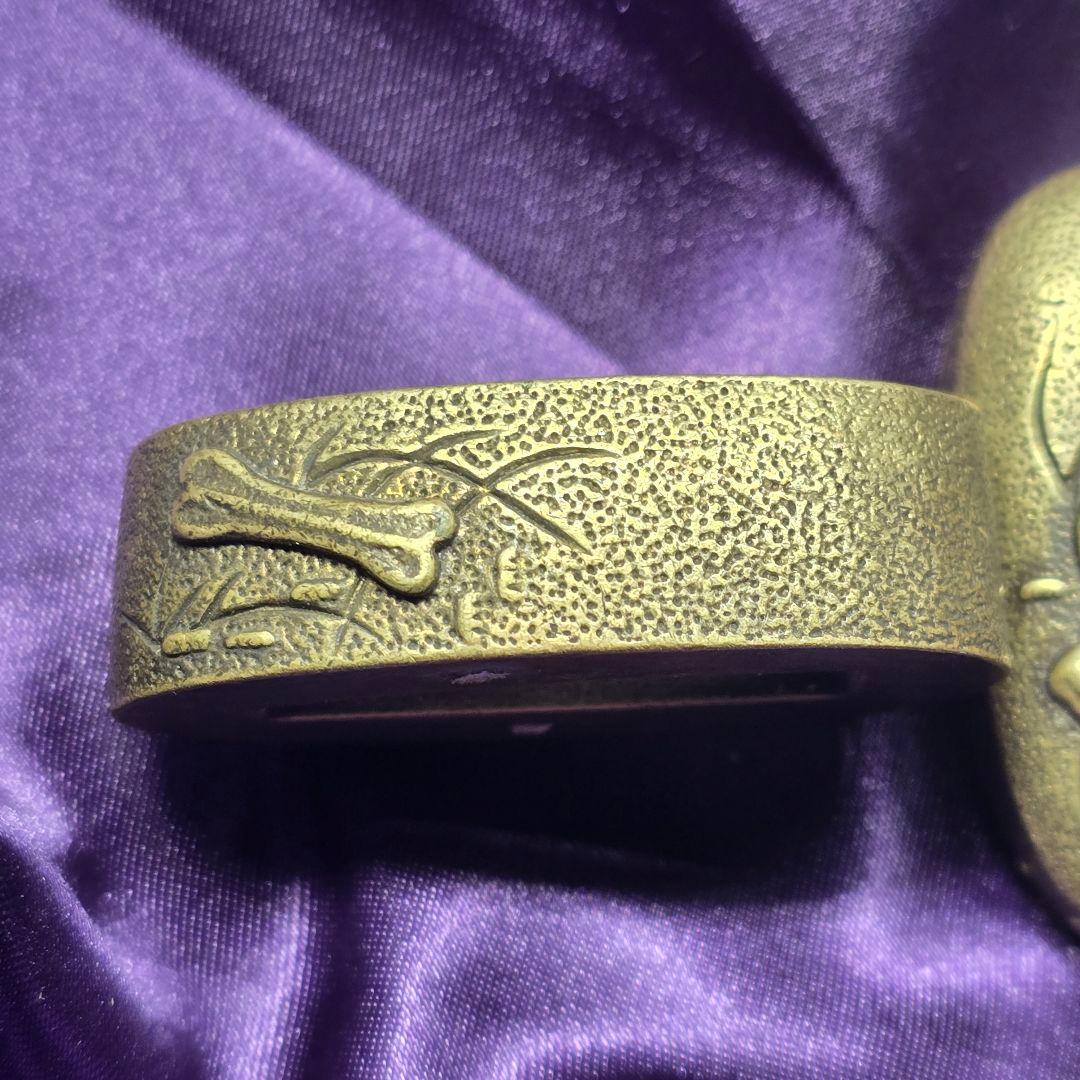 縁頭 鐺 一作金具3点 野晒图