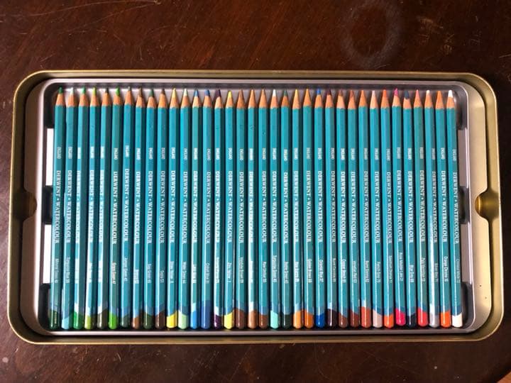 水彩色鉛筆  72色  【ダーウェント】