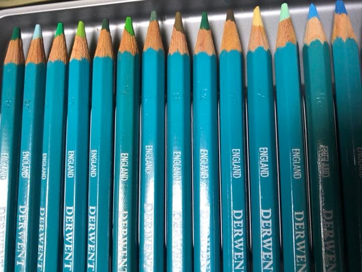 水彩色鉛筆  72色  【ダーウェント】