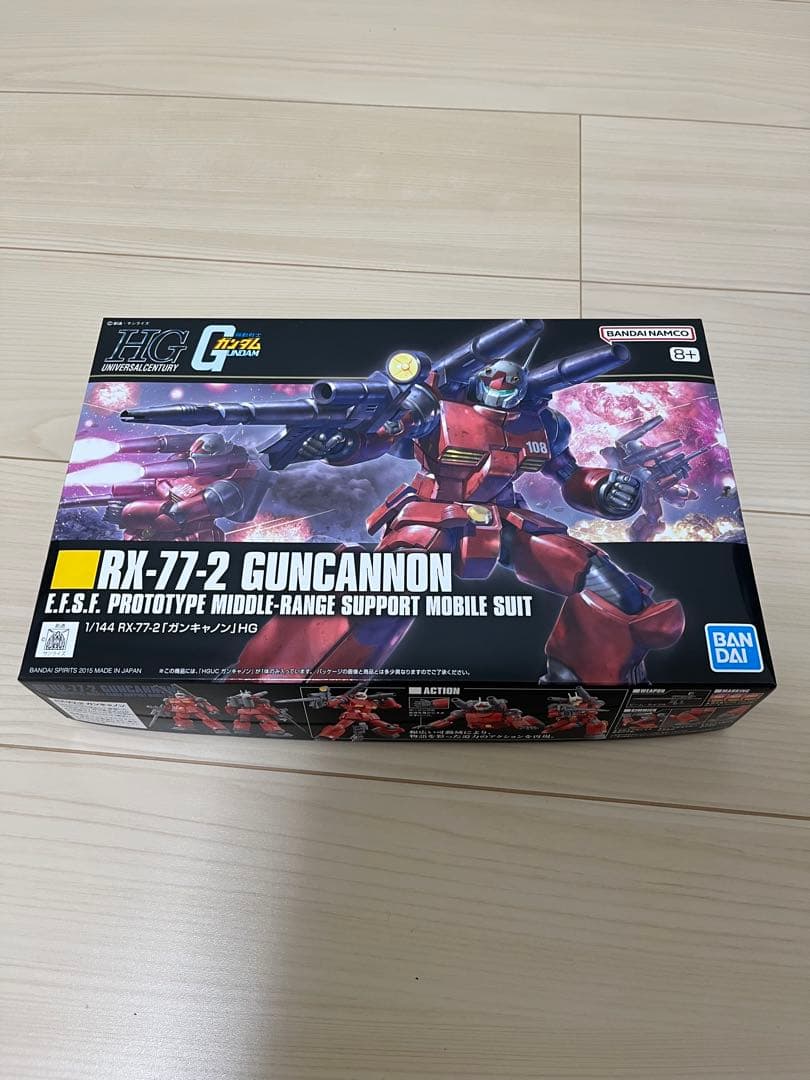 HGガンダム、HGガンキャノン、HGジム　1/144セット