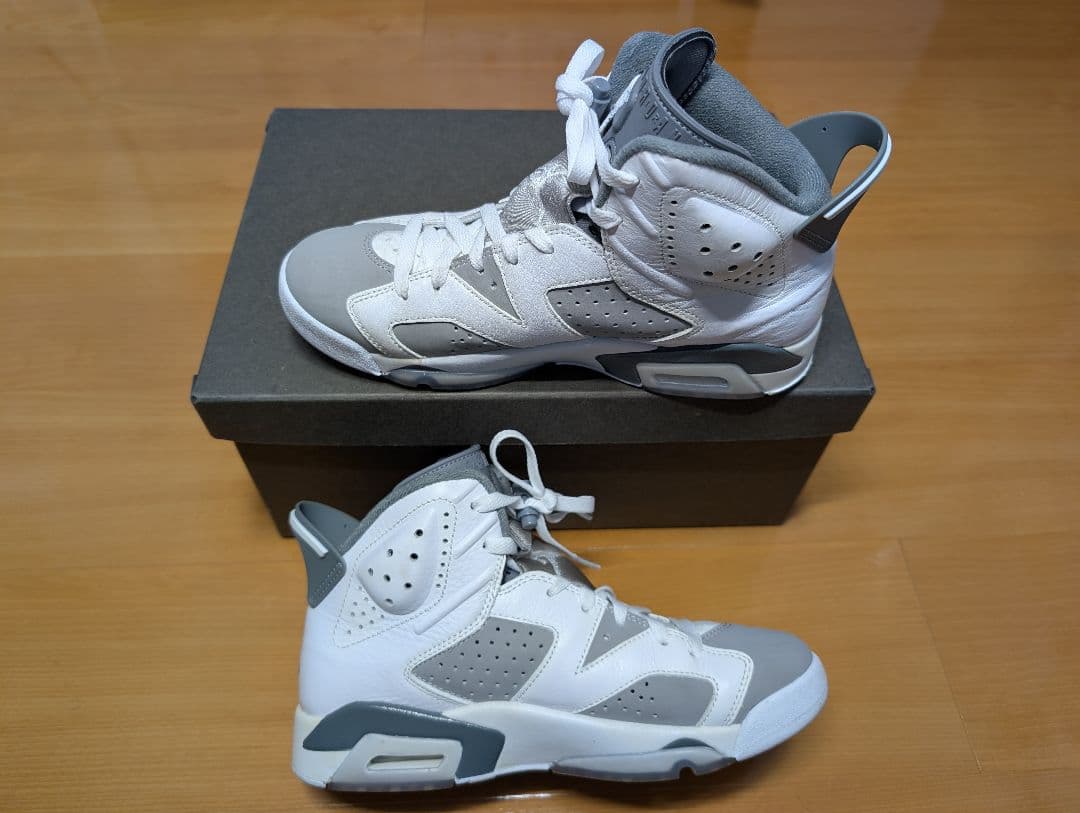 Air Jordan 6 ホワイト/グレー