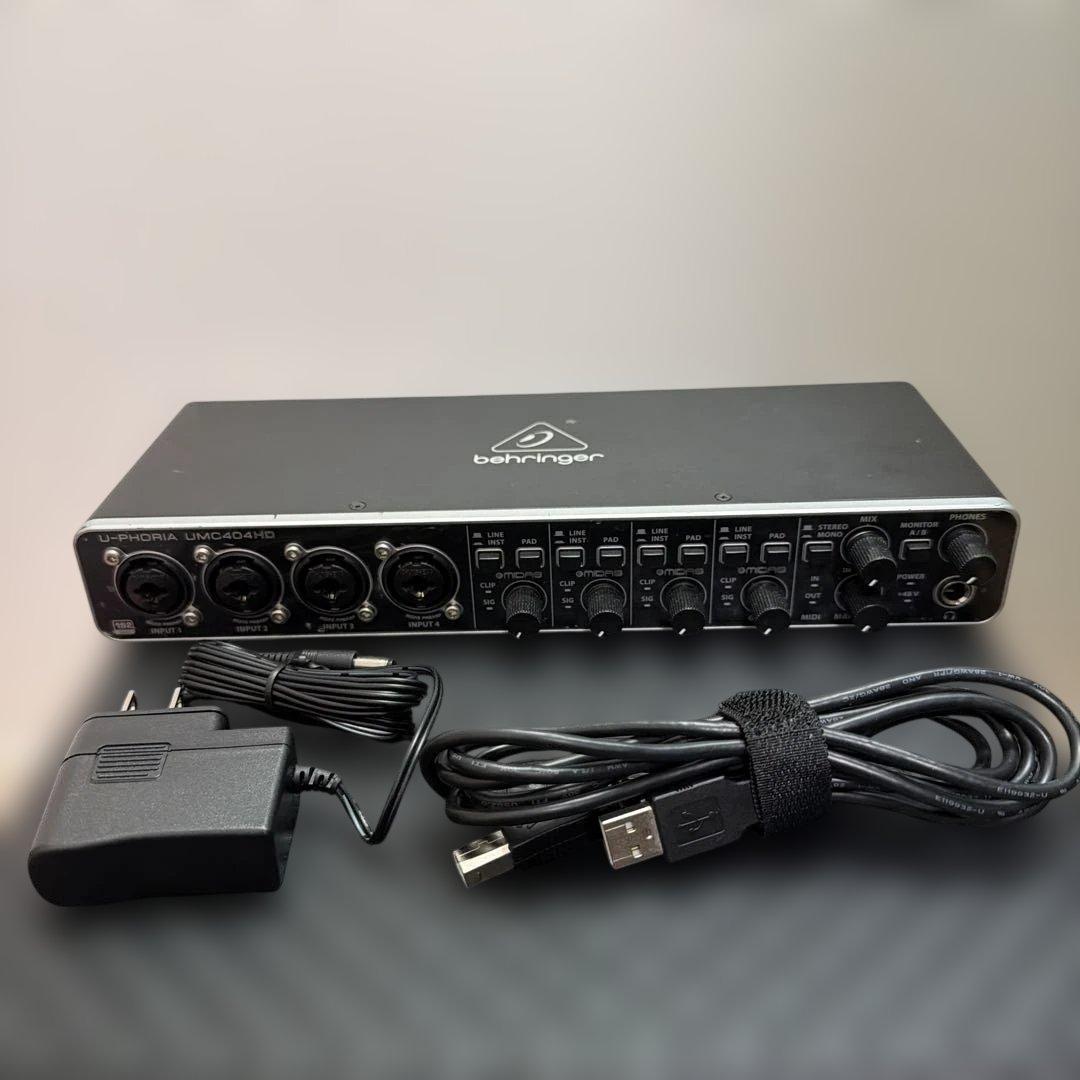 Behringer UMC404HD オーディオインターフェイス