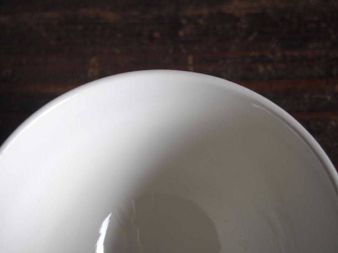 ヴィクトリアン様式 グリザイユ カフェオレボウル スペイン古陶 南欧/K339