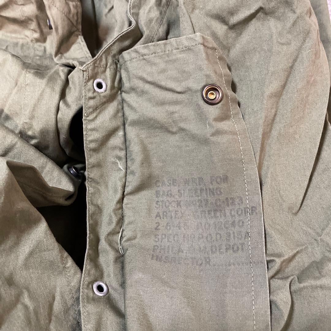 ミリタリー　米軍　ビンテージ　寝袋　M-1949