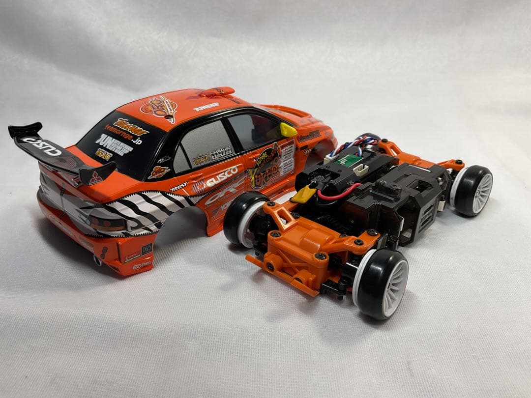 京商　ミニッツスポーツ　AWD FHS2.4G基盤 ランエボ熊久保仕様ボディ希少