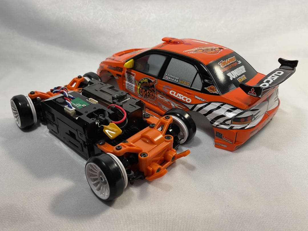 京商　ミニッツスポーツ　AWD FHS2.4G基盤 ランエボ熊久保仕様ボディ希少