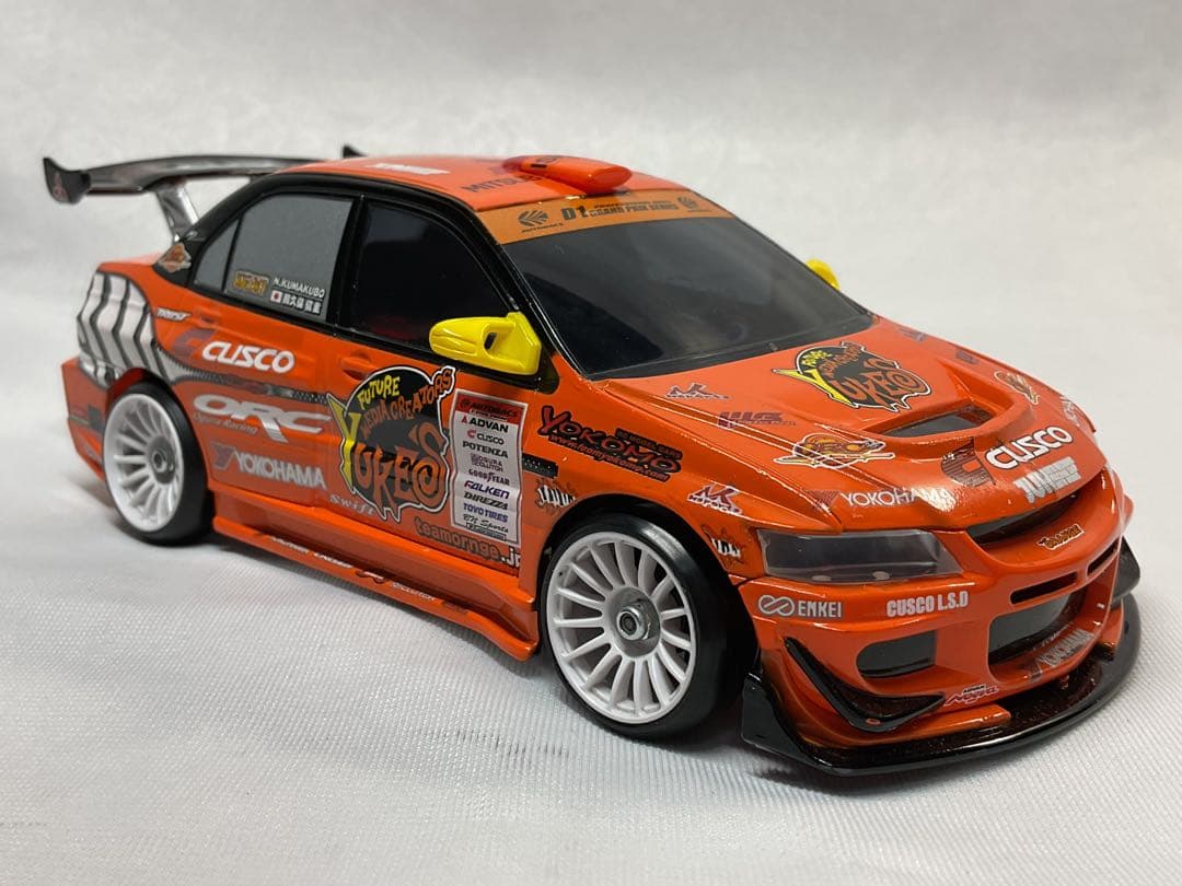京商　ミニッツスポーツ　AWD FHS2.4G基盤 ランエボ熊久保仕様ボディ希少