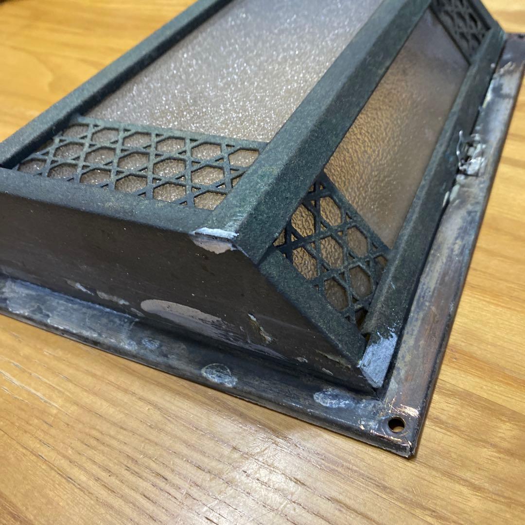 アンティーク　骨董品　和モダンスタイル　壁掛け照明のシェード