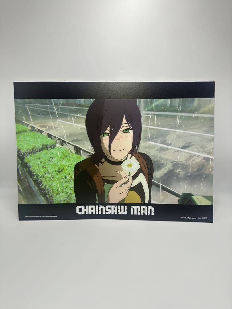 台湾限定 劇場版 チェンソーマン レゼ編 レゼ A3 夜光ポスター　香り付き
