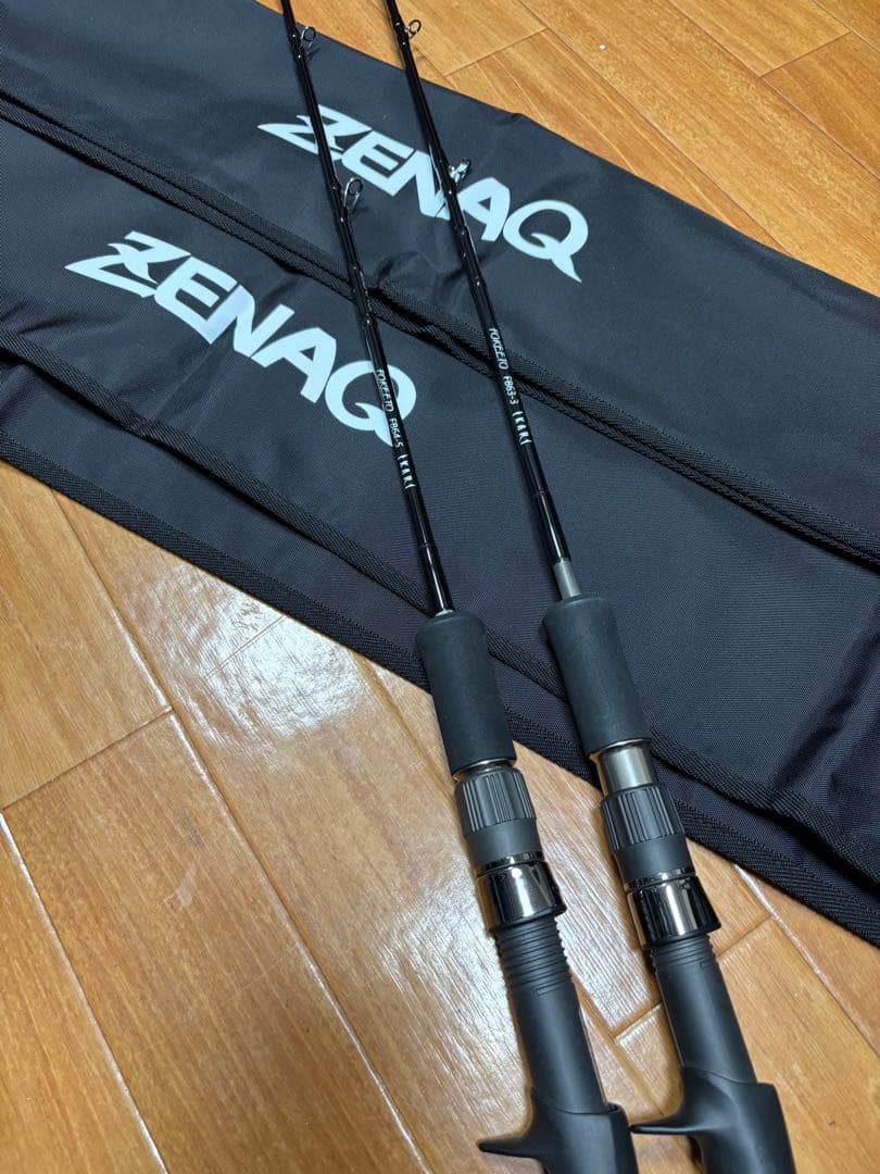 【超美品】ZENAQ IKARI FB63-3 FB64-5 2本セット