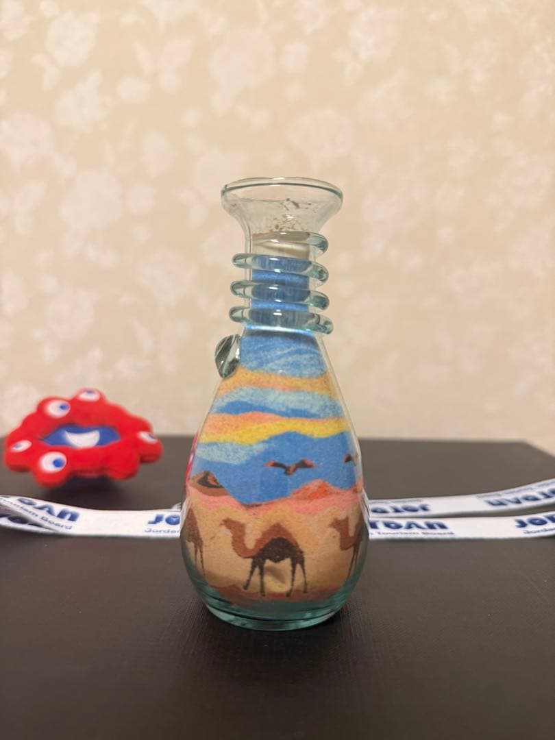 大阪万博のヨルダン館のサンドアート！