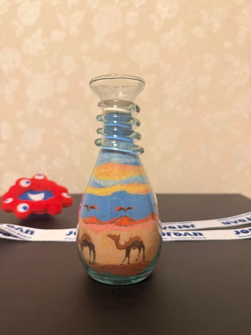 大阪万博のヨルダン館のサンドアート！