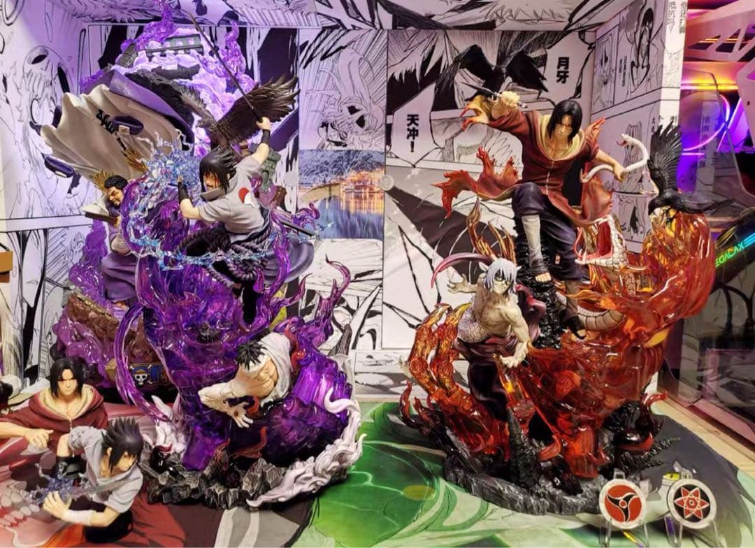 NARUTO ナルト うちはサスケ1/7 ガレージキット ガレキ スタチュー ③