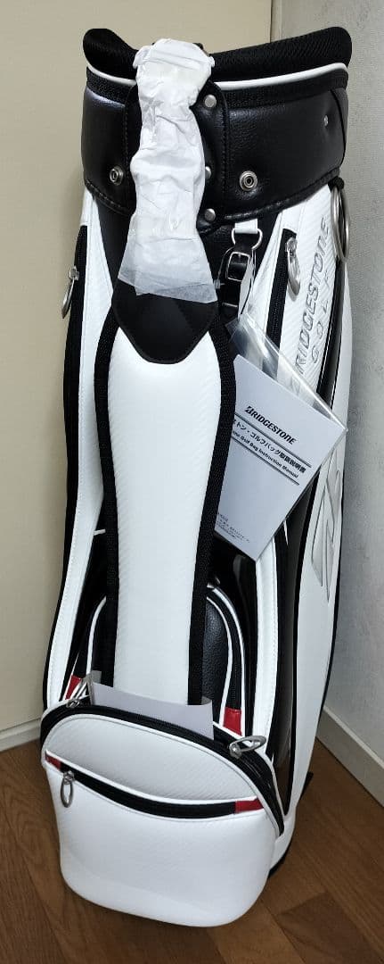【新品】ブリヂストン キャディバッグ　ホワイト