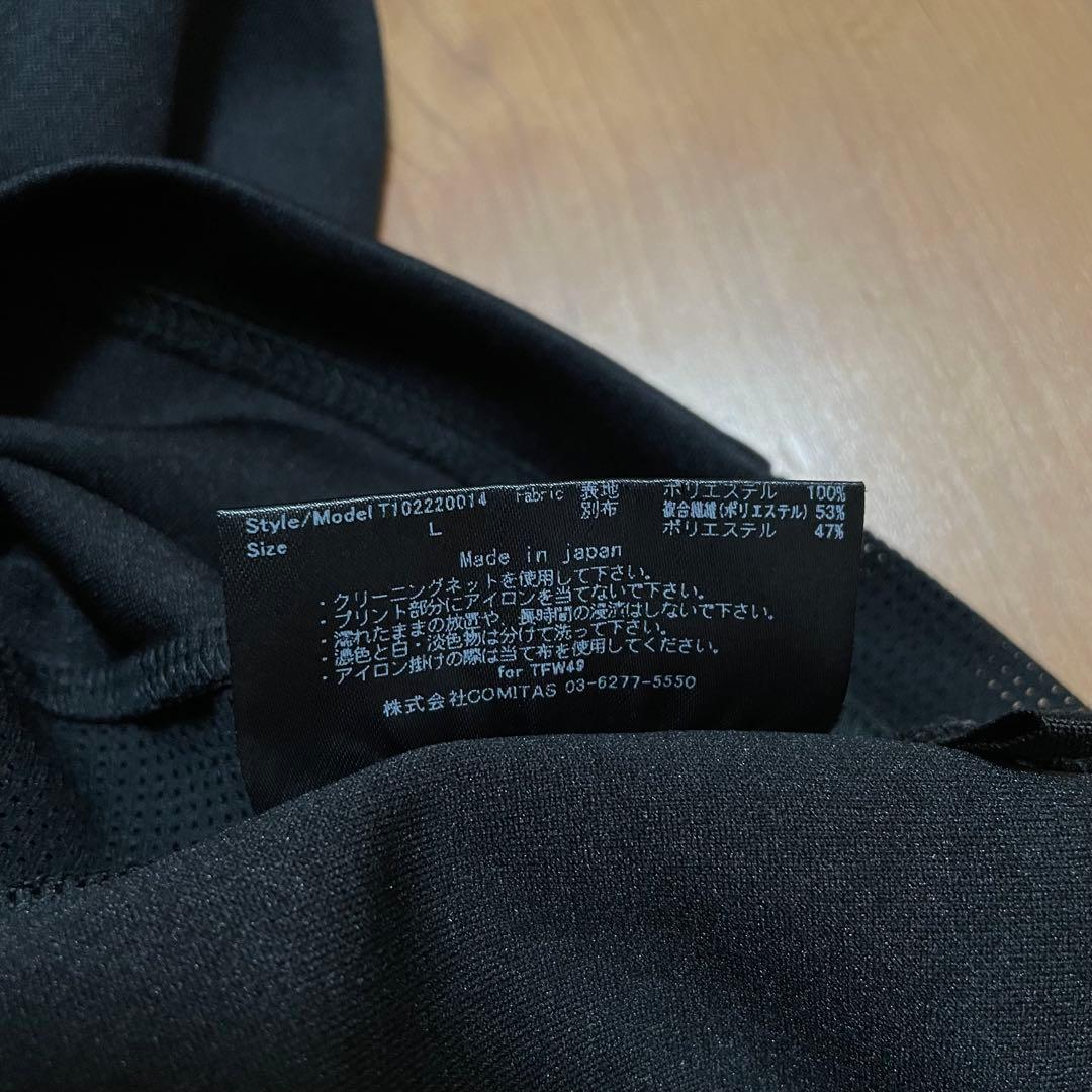 TFW49 モックネック　ロングTシャツ L junhashimoto ゴルフ