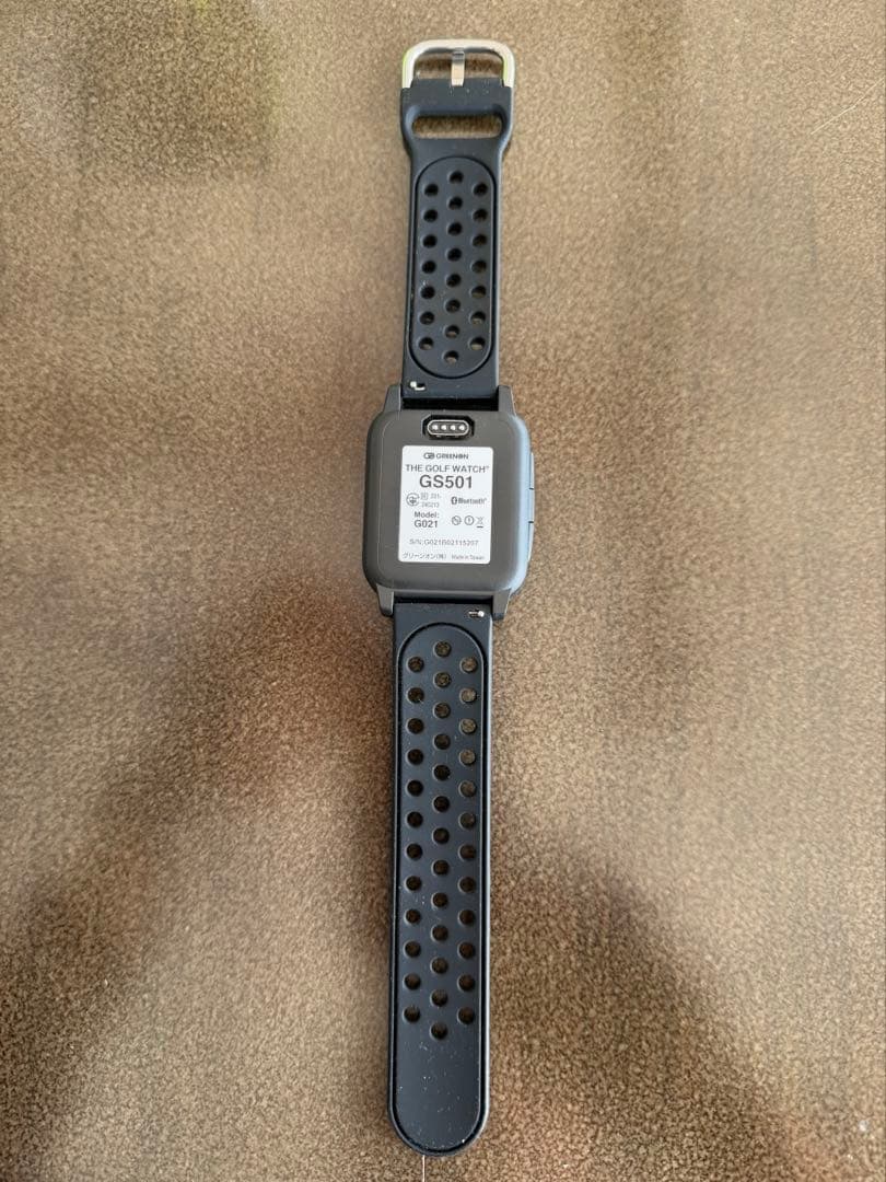 むら　GREENON スマートウォッチ GS501 黒