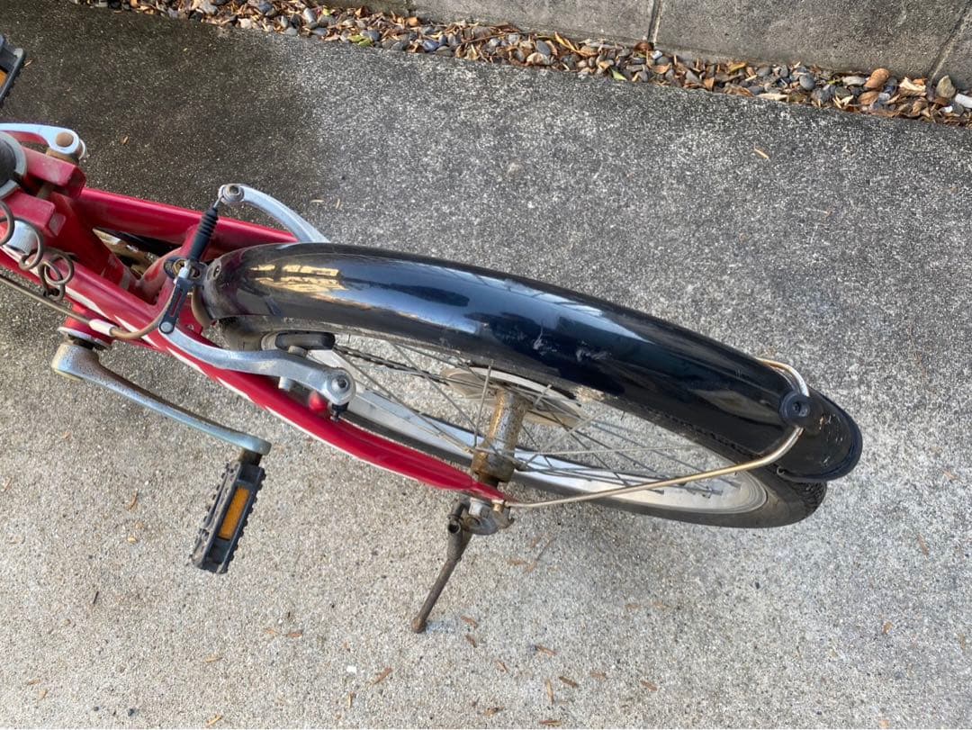 NACRE 折りたたみ自転車 レッド　20インチ　送料込みです！