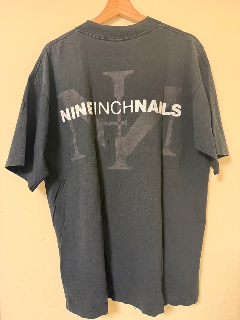 Nine inch nails Box logo Tシャツ　ボロ