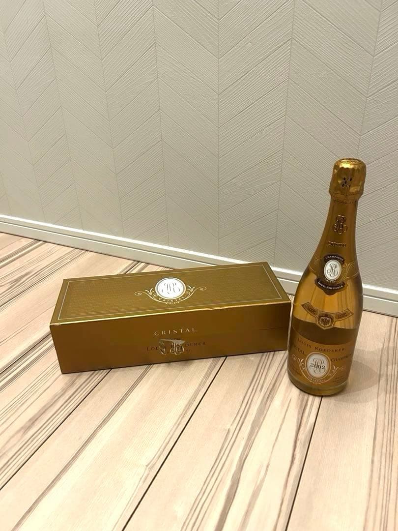 ルイ・ロデレール クリスタルシャンパン 2002 750ml ギフトボックス付き