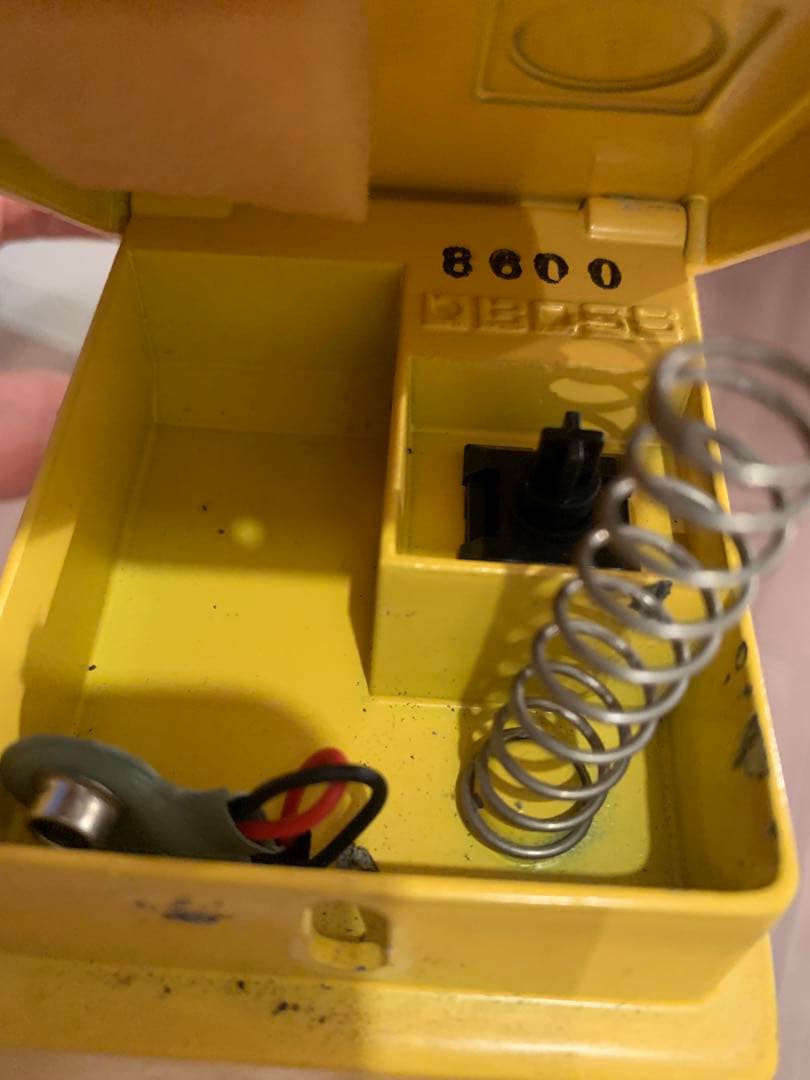 BOSS OD-1 シリアル番号8600（銀ねじ）NEC μPC4741C搭載