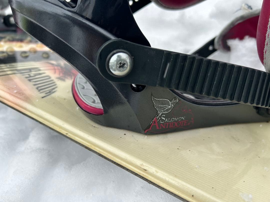 MORROW RADIUM 149 サロモン ビンディング付 スノーボード