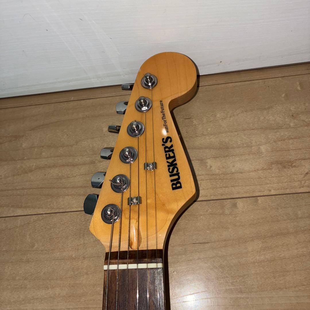 安い調整済み　極美品　バスカーズ　ストラトキャスタータイプ動作良好　SSH 虎目