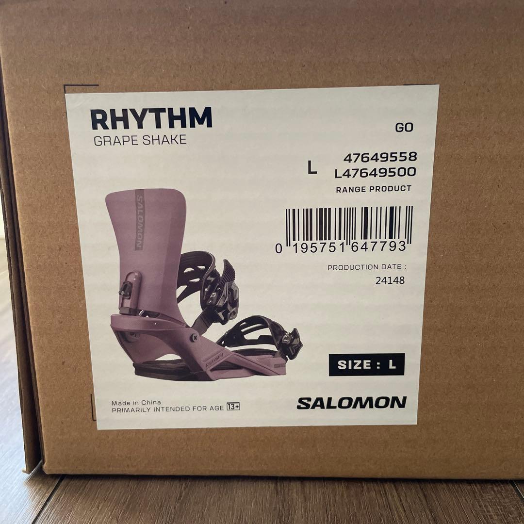 新品★ SALOMON サロモン　バインディング　ビンディング　RHYTHM
