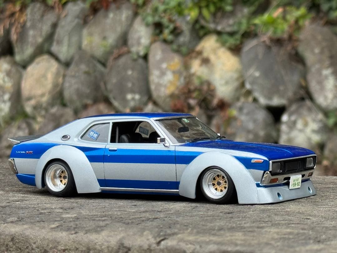 絶版完成品　マルイ•ワークスオバフェンスリックタイヤ　ローレルSGX