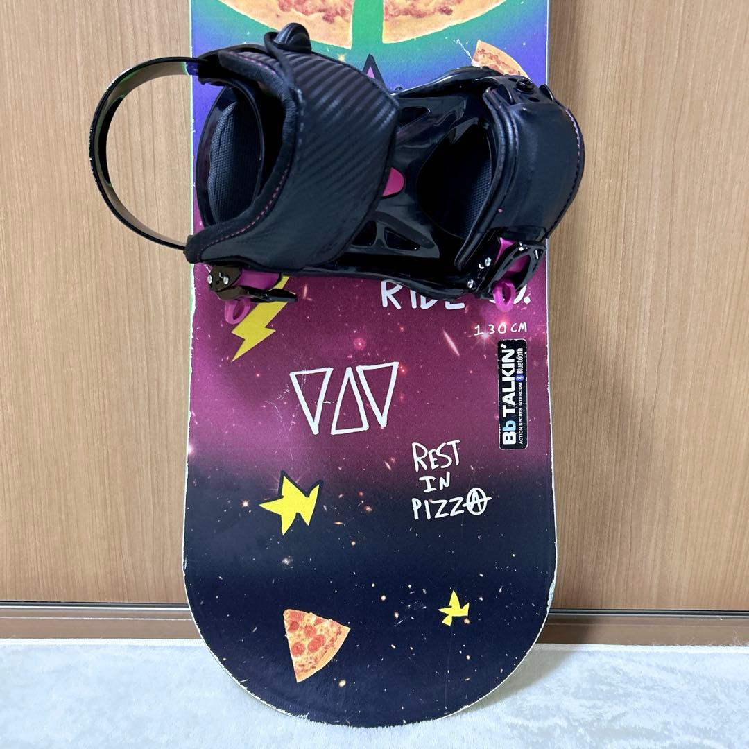 RIDE ZUMA キッズ 130cm スノーボード 2点セット 可愛い　子供