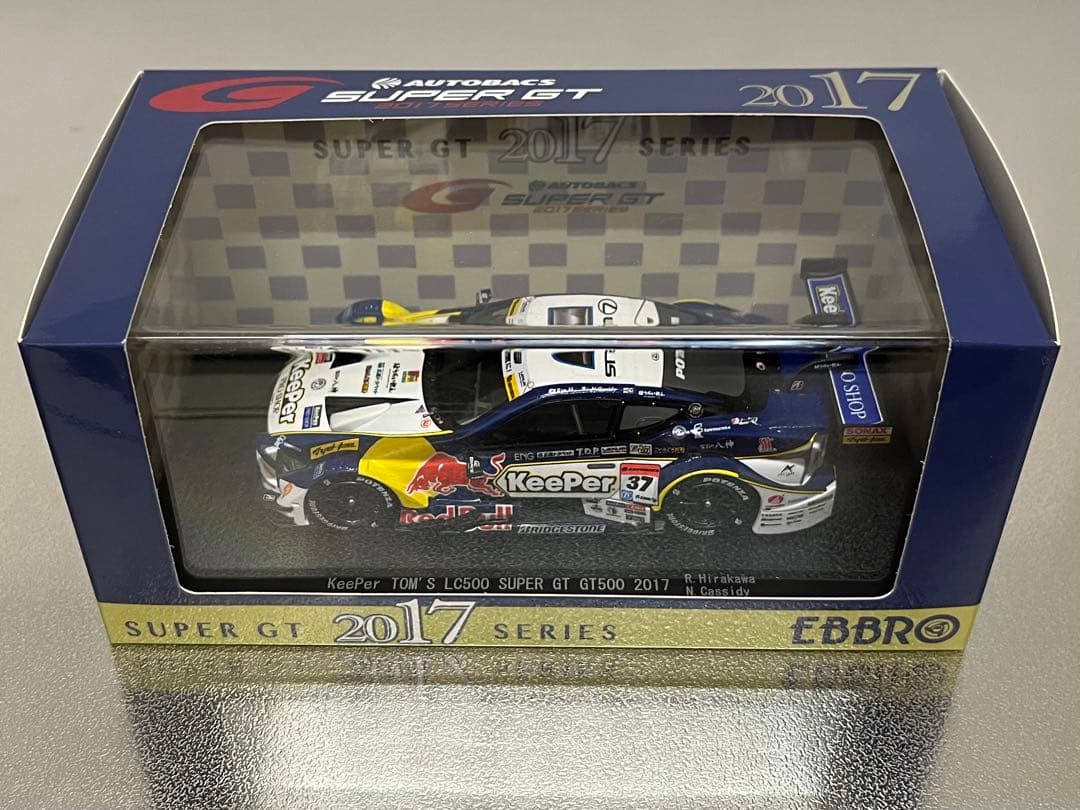 エブロ SUPER GT 2017 KeePer TOM'S LC500 美品