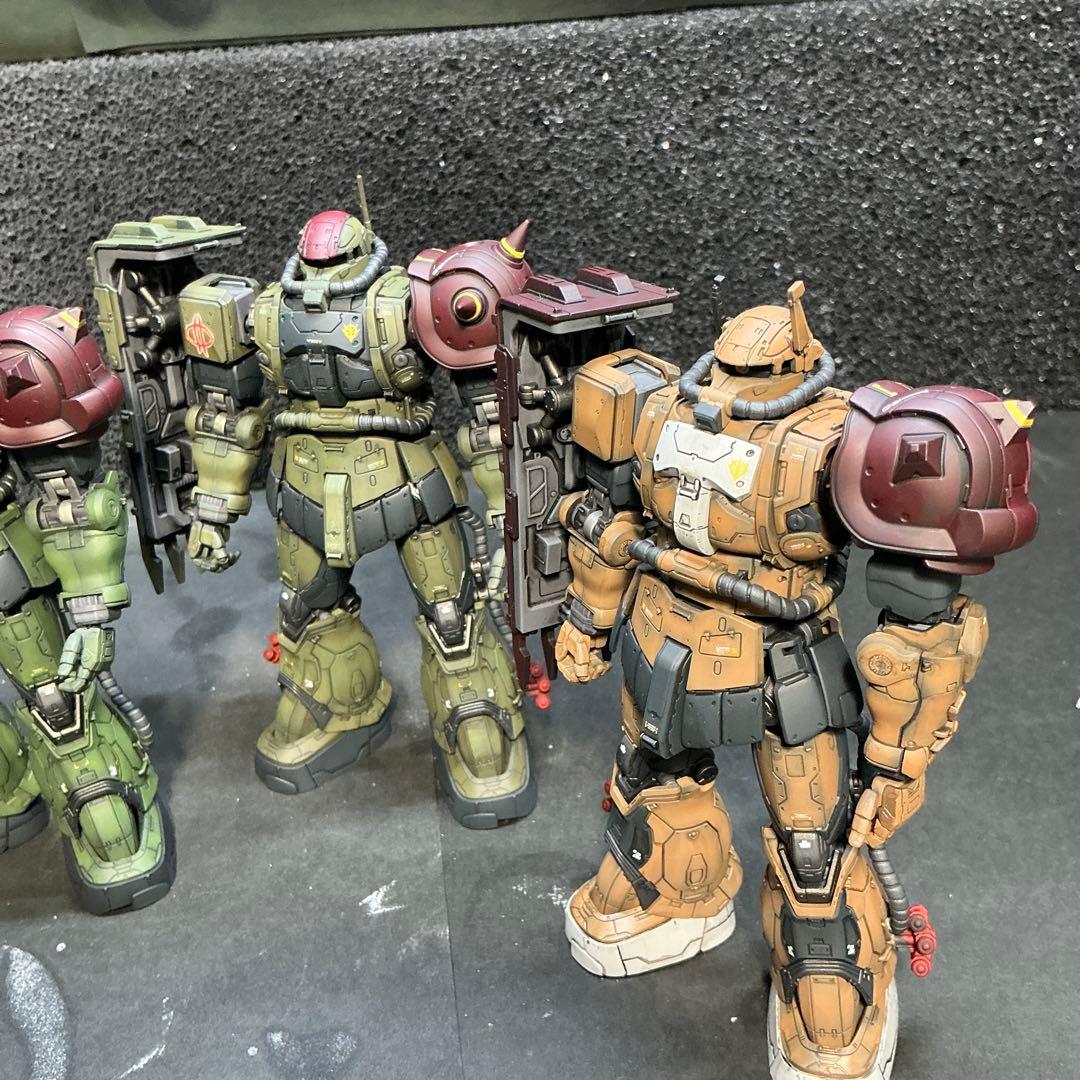 ガンプラ完成品　復讐のレクイエム　ザク　6体SET