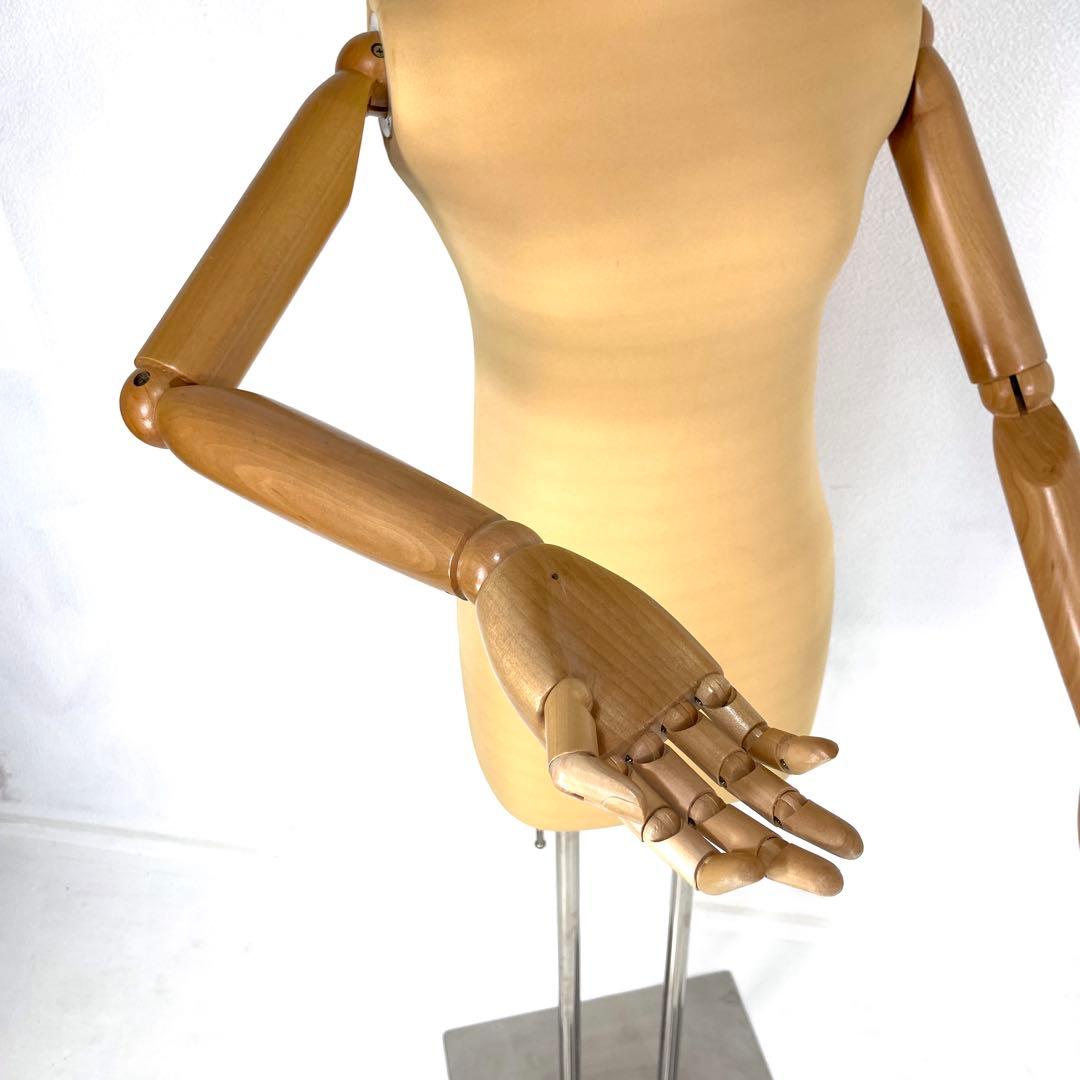 トルソー　マネキン　着付け指付き　腕つき 和装用　女性