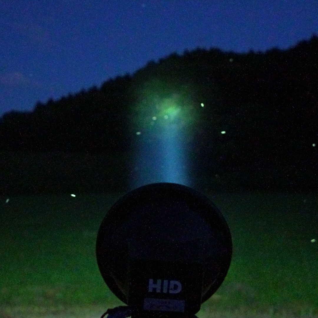 新品HIDライトトラップ　強力約55～100W調整式　紫外線強化バルブ　灯火採集