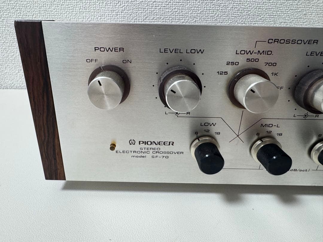 Pioneer SF-70 クロスオーバー チャンネルデバイダー 動作確認済み