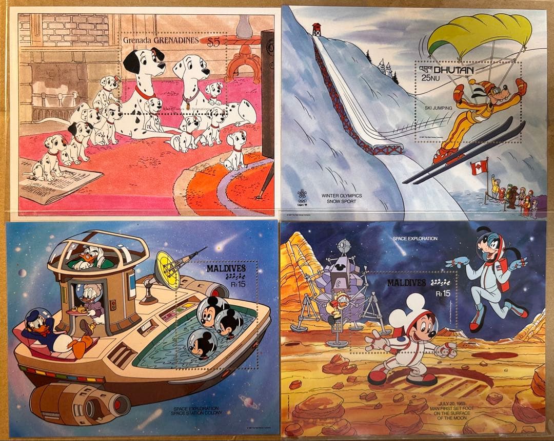 【8点まとめ売り】ディズニー 切手 ミッキー&フレンズ