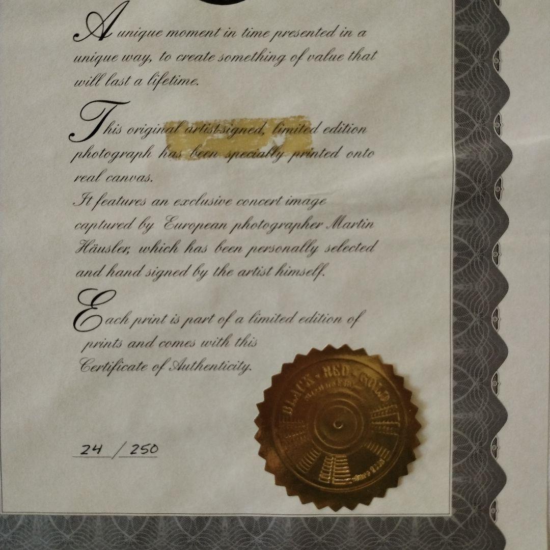 BONJOVI メンバー直筆サイン入り