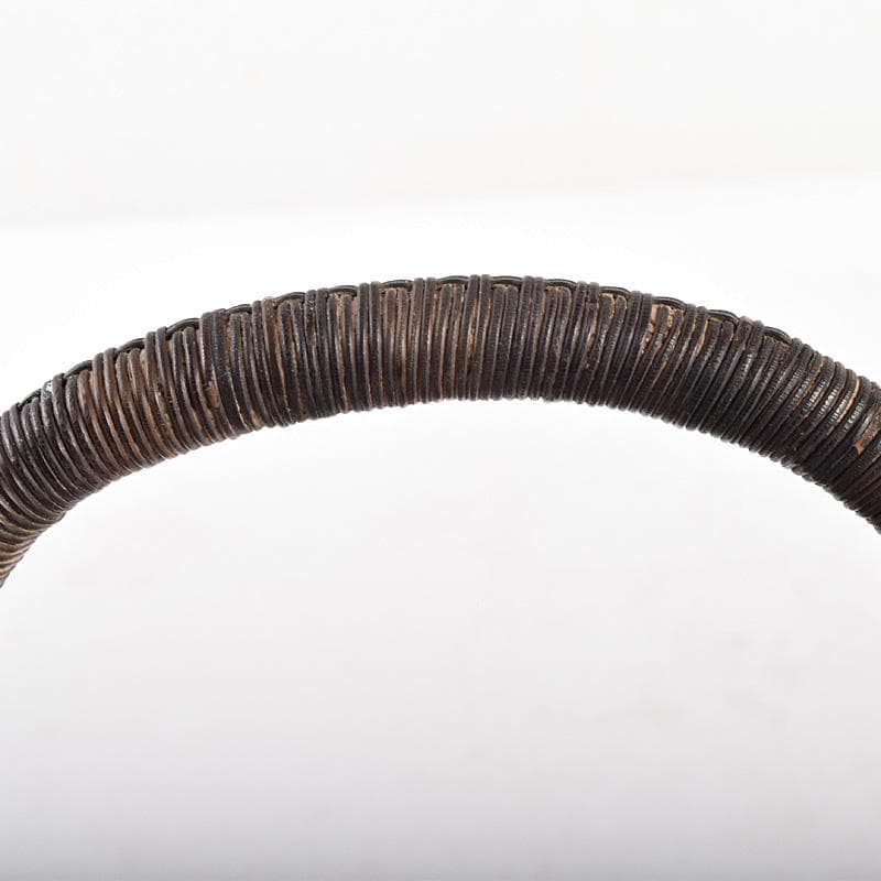 煎茶道具　純錫　鎚目　湯沸　急須　在銘　M　R4921