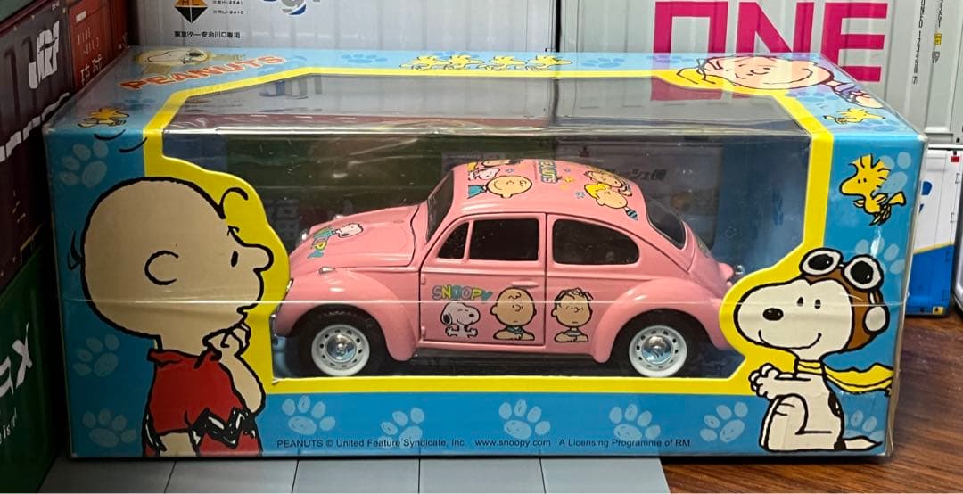 ★SNOOPY スヌーピー プルバックカー チョロQ ウッドストック