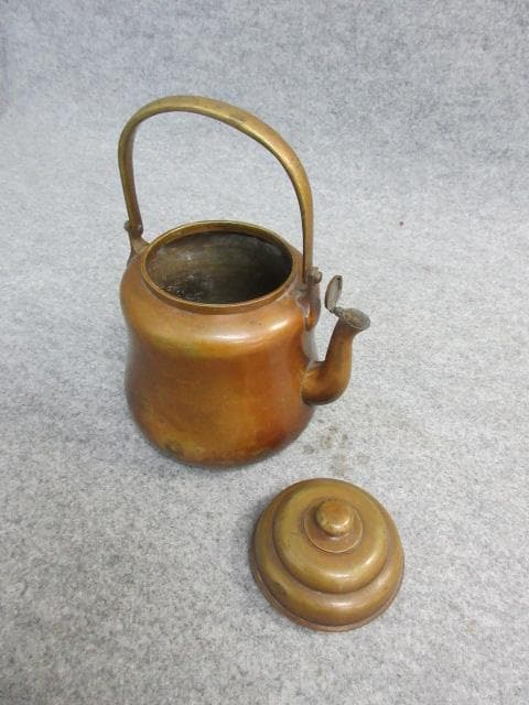 アンティーク古銅薬缶 [B26520]