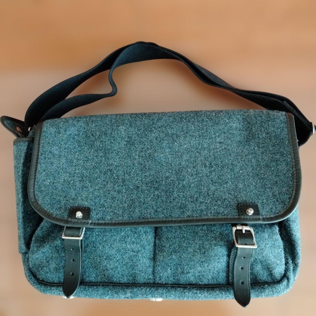 BROMPTON JOHN CHAPMAN ツイード フロントバッグ