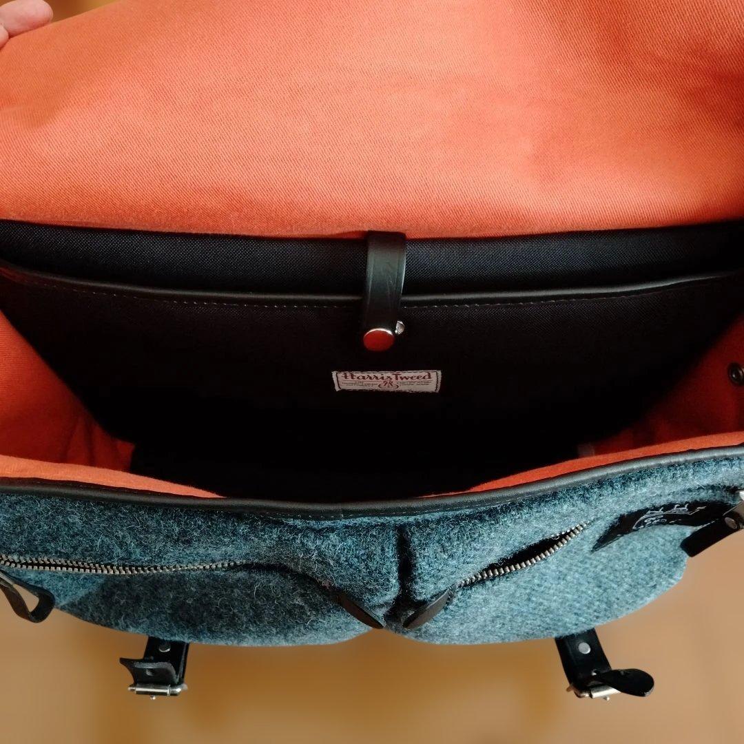 BROMPTON JOHN CHAPMAN ツイード フロントバッグ