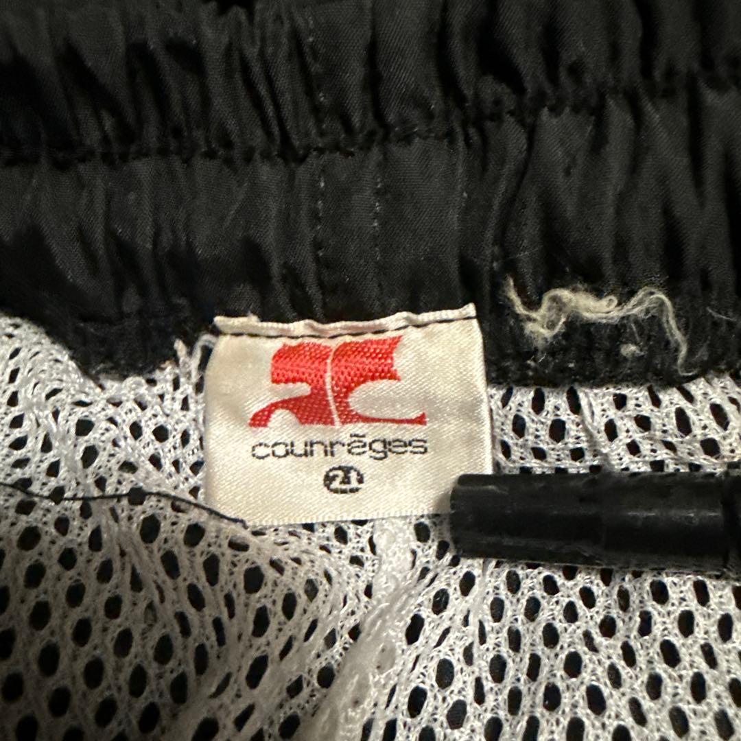 クレージュcourreges ブラックパンツ