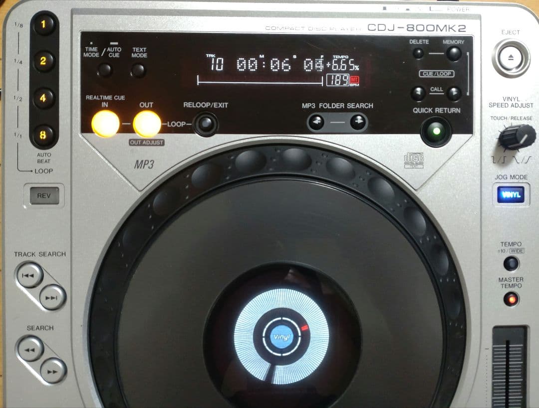 Pioneer CDJ-800mk2 　動作確認済み　送料込み