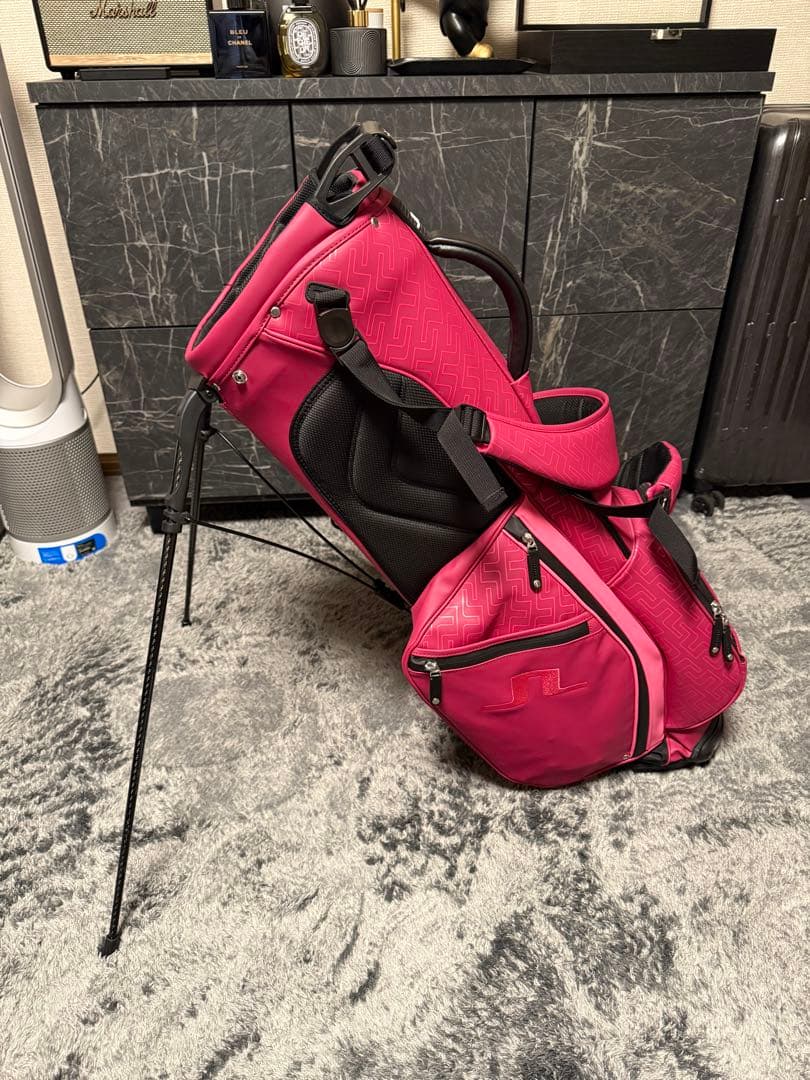 J.LINDEBERGスタンド式キャディバッグ　べゼルコラボ