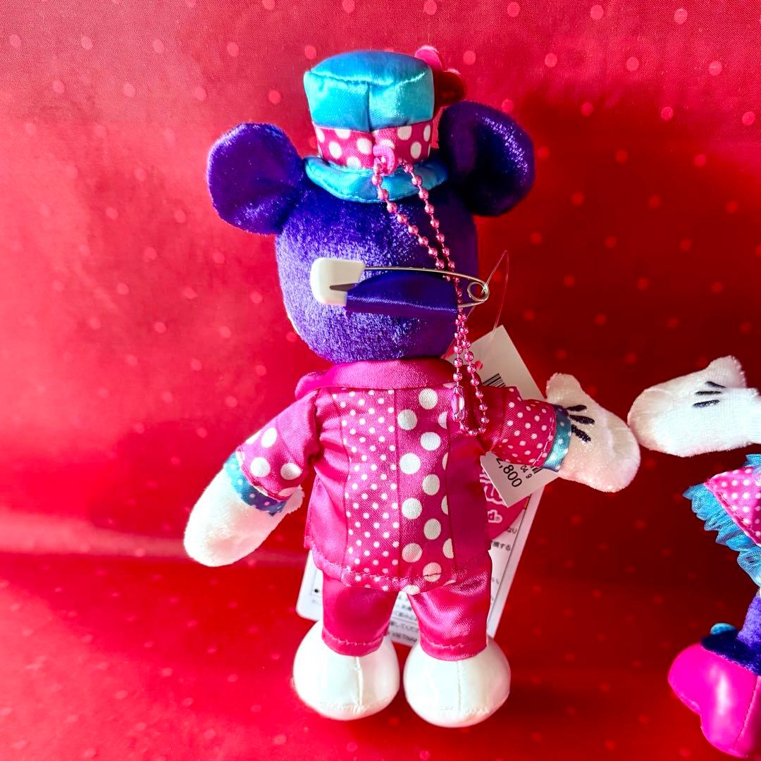 ディズニー　パルパルーザ　ミニーのファンダーランド　ぬいぐるみバッジ　3点セット