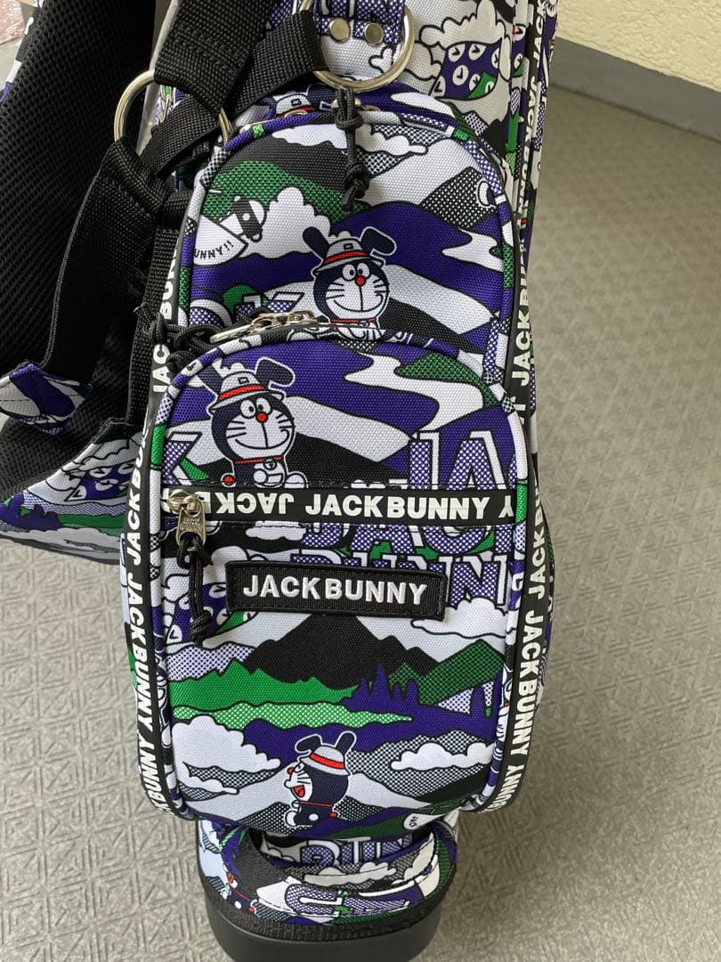 未使用品●JACK BUNNY ドラえもん●コラボキャディバッグ●ジャックバニー