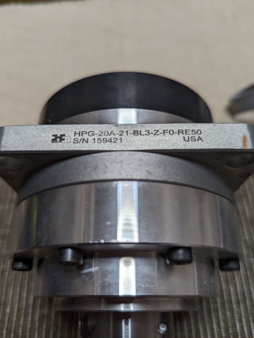 ホビーラジコン HarmonicDrive HPG-20A-21-BL3-Z-F0-RE50