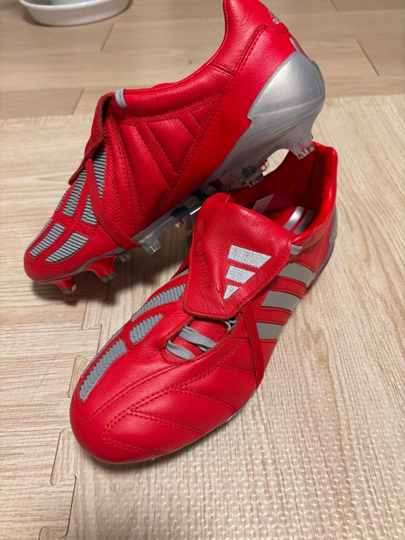 新品未使用) プレデターマニア復刻版 レッド 26.0cm