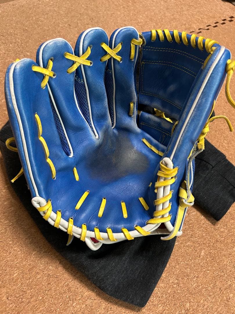 軟式用グローブ、左投げ